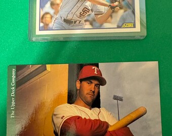 Will Clark Baseball Cards plus Commerative