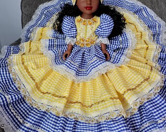 Muñecas vestida para las 2 aguas