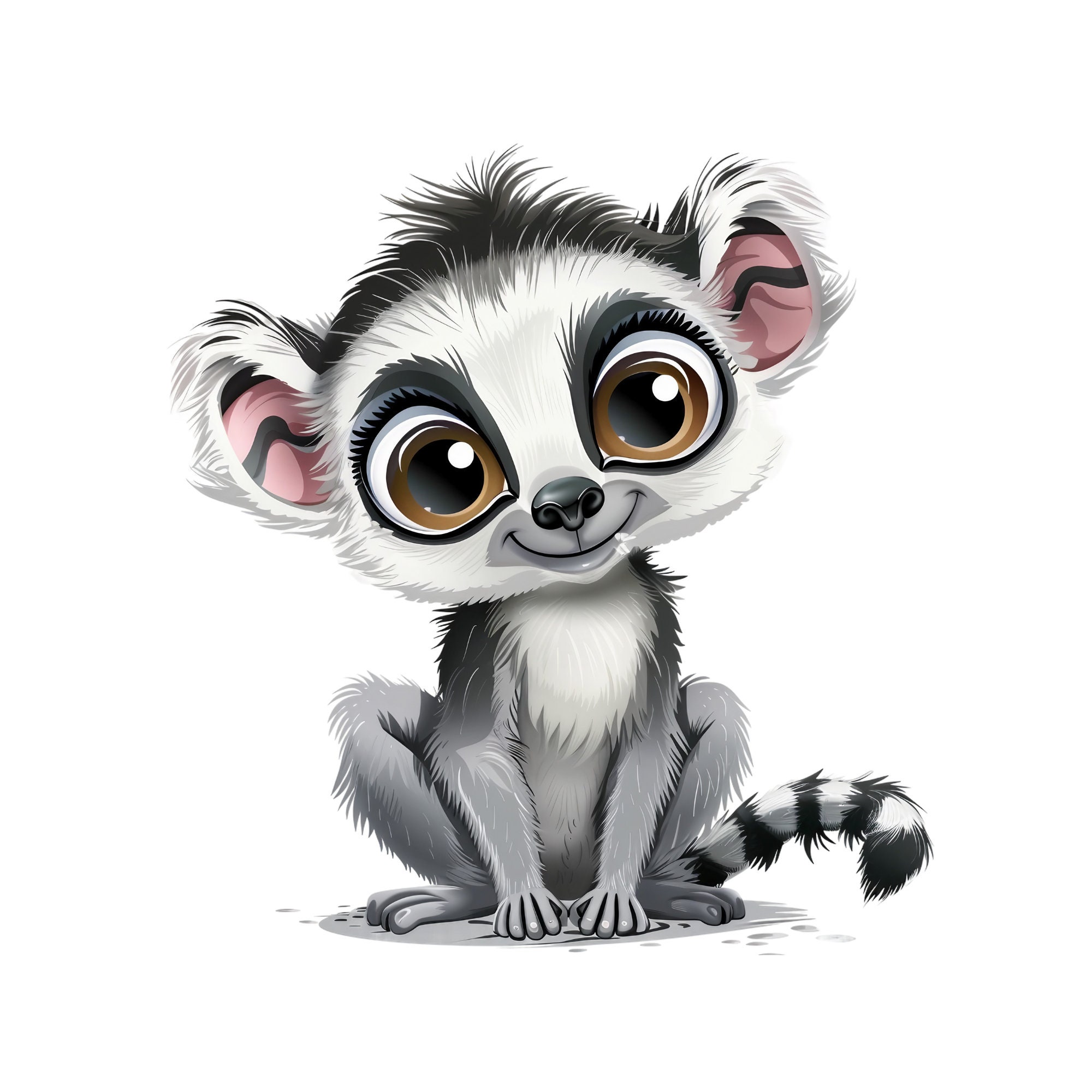 Cute Baby Zoo Animals Clipart, Zoo Animals PNG, Cute Baby Animals PNG