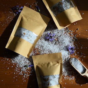 Goddess Bath Salts- Lavender and Roses Bath Salts- Relaxing Bath Salts