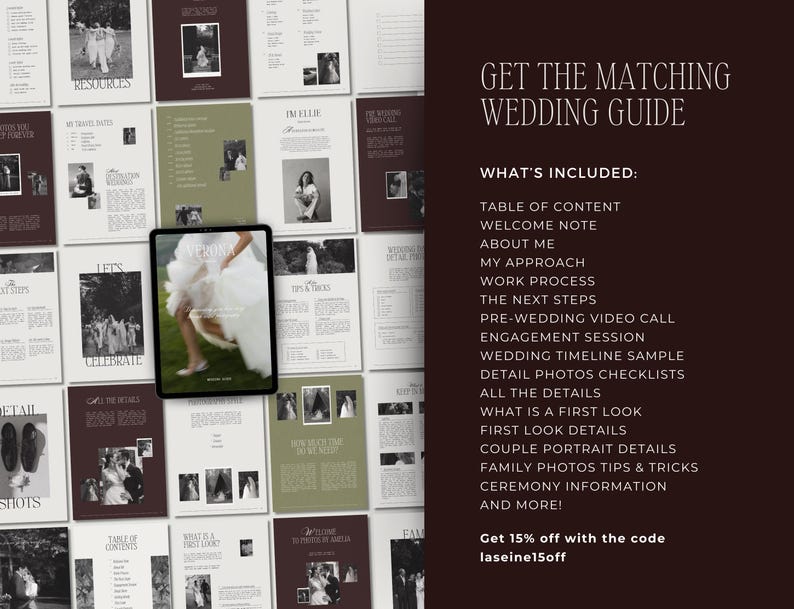 Sitio web Showit para fotógrafos, plantilla de sitio web Showit para fotógrafos de bodas, sitio web de fotógrafo Showit, sitio web de fotógrafo imagen 7
