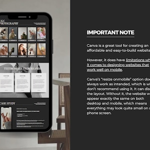 UGC Portfolio Template Canva, Ugc Starter Kit with Website Canva, Ugc Media Kit, Ugc Invoice Template, Ugc Portfolio Bundle Content Creator image 4
