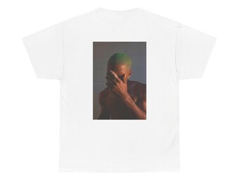 フランク・オーシャン ブロンド アルバムアート グラフィック T シャツ (背面のデザイン)