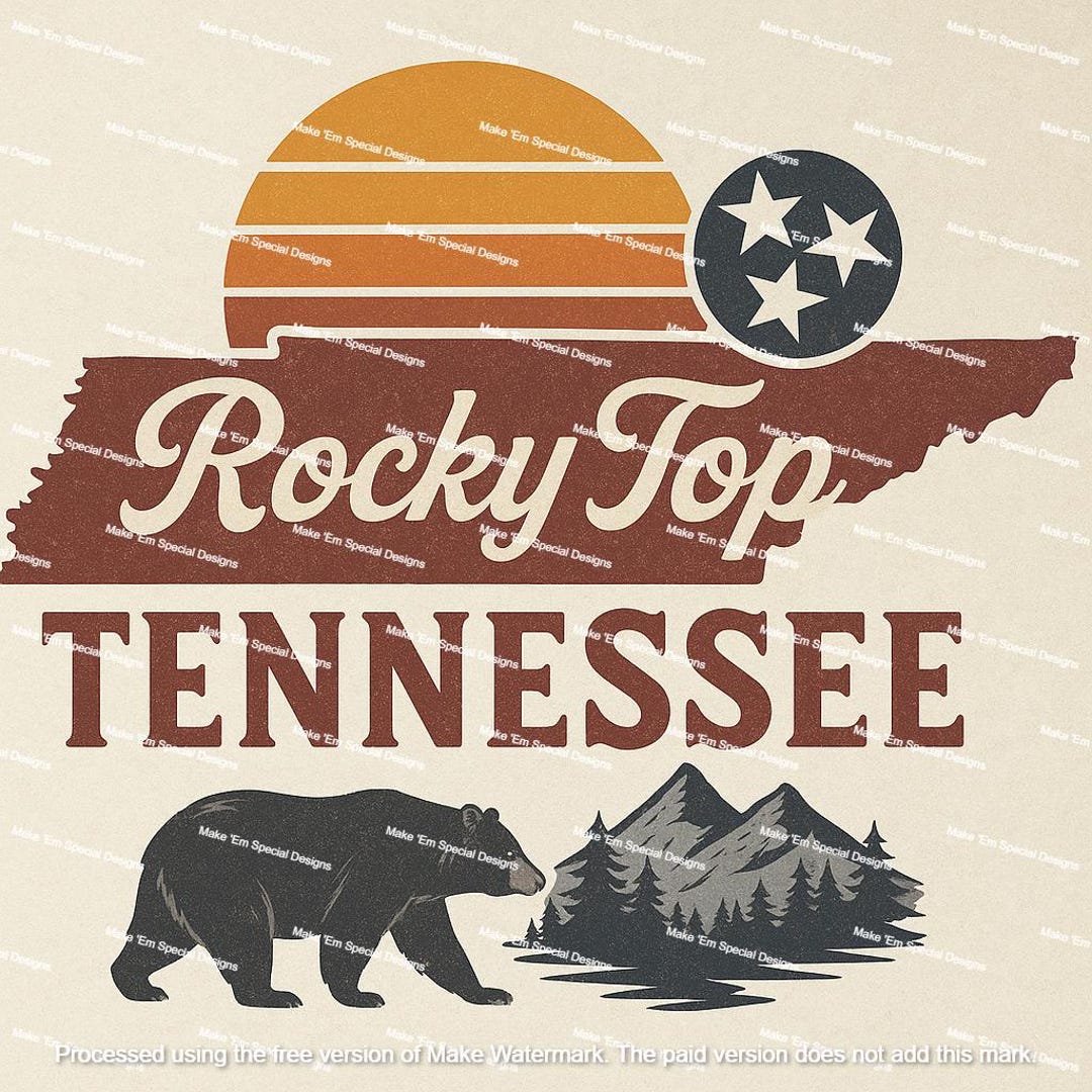 Rocky Top Tennessee Sign main image 1