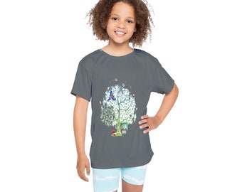 Camiseta deportiva para niños (AOP) (Camiseta deportiva para niños, Camiseta deportiva para niños)