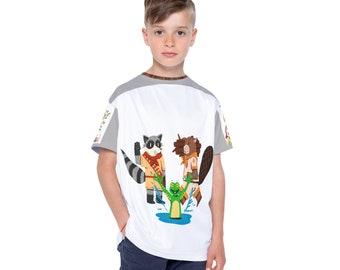 Camiseta deportiva para niños (AOP)