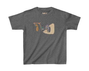 Kids Heavy Cotton™ Tee)(Ant, angry lady bug.