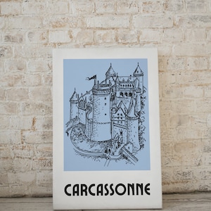 Carcassonne - ¡Impresión digital inspirada en juegos de mesa clásicos!