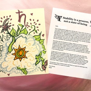 Psychic Drawing - Physical Copy