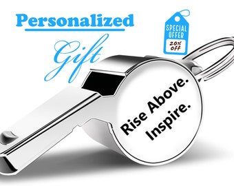 Personalized Sports Whistle Gifts For Coaches, Teachers  And Life Guards | Engraved Whistle Gift For Coach In Soccer, Hockey, & Basketball