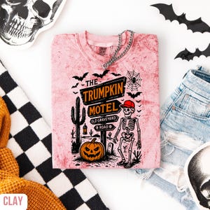 Comfort Colors Halloween Trumpkin Shirt President Donald Trump 2024 Shirt Trump Fight Ghost Republican Halloween Gift Trump Halloween Tee
