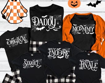 Halloween Family Pajama Shirts Holiday Pajamas Custom Family Pajama Tees Personalized Pajamas Shirt Most Likely To Shirt Custom Spooky Pjs