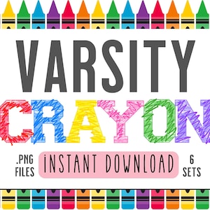Alfabeto de fuente universitaria PNG, conjunto de letras universitarias Crayon Doodle, fuente de jersey png, fuente universitaria png, alfabeto deportivo png, fuente universitaria png