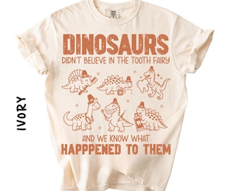 Dental Thanksgiving Shirt Funny Dentist Tee Dental Hygienist Assistant Team Office Turkey Day Gift Dinosaur Dental Staff Holiday Top Crew