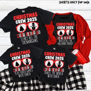 200 Quotes Most Likely to Christmas Shirt Family Matching Christmas T-Shirts Funny Group Christmas Outfit Sibling Kids Christmas Holiday Tee