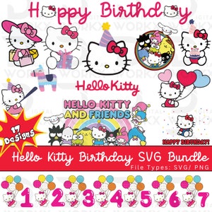 Drawings To Paint & Colour Hello Kitty - Print Design 013