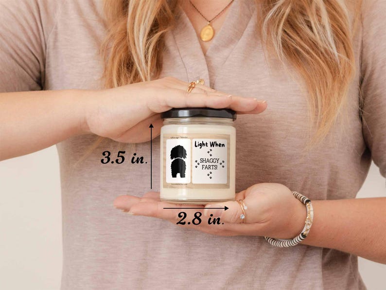 Personalized Scented Candle, Light When Dog Farts Candle, Gift for Dog
