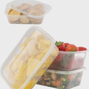 Reusable Microwave Containers with Lids: BPA-Free Food Storage