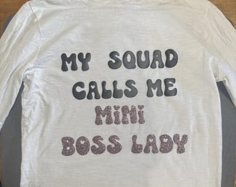 Camiseta de animadora personalizada