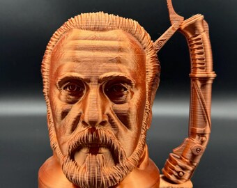 Taza impresa en 3D inspirada en Dooku