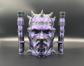 Taza impresa en 3D inspirada en Darth Maul
