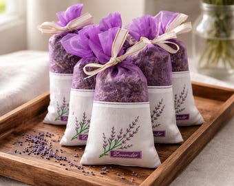 Dried Lavender Bag 15g | Pillow Sachet Wardrobe Freshener | Handmade UK
