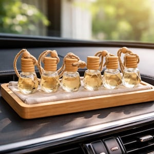 Car Diffuser Hanging Air Freshener 8ml | Natural Long Lasting | Handmade UK