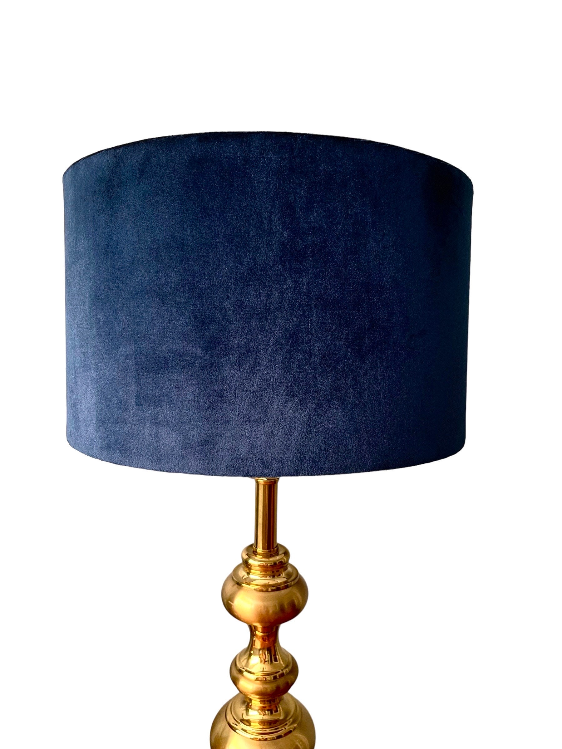 Navy blue lamp hotsell shades table lamps