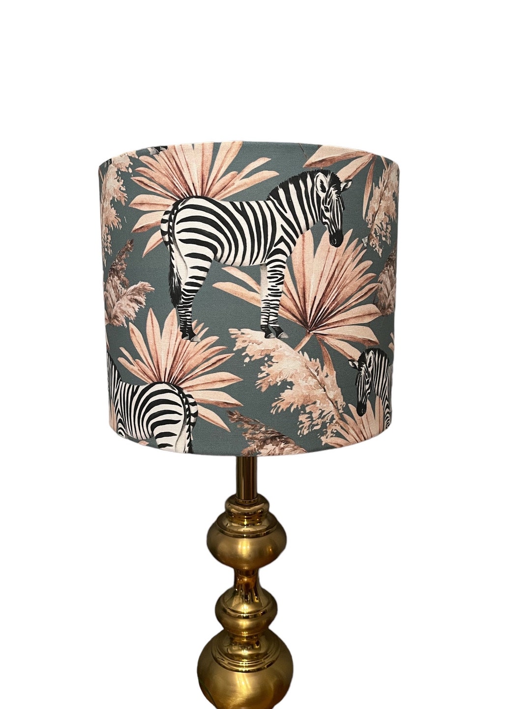 Lampshade Drum Lampshade Zebra Lamp Shade Unique Lampshade Etsy