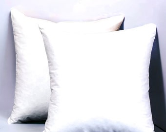 Pillow inserts faux down pillow insert
