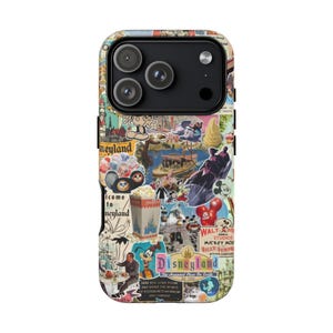 Disney World Collage Phone Case Disney Phone Case, Mickey Minnie Mouse Phone Case, Happiest Place On Earth