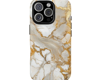 Marble Gold Phone Case: Elegant Protective Cover