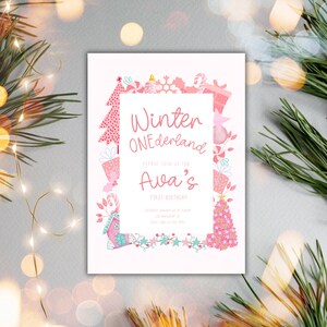 Winter onederland, winter onederland invitation, winter onederland birthday girl decorations, onederland party, onederland birthday
