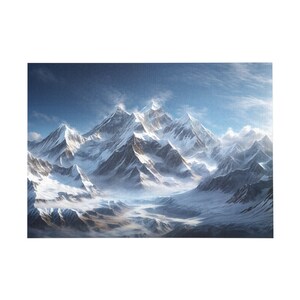 1000 Pieces Jigsaw Puzzle, Ideal For Developing Problem-Solving Skills,Fun And Wall Decor Included, For Hobby Or Entertainment,  Mountain