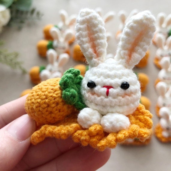 Bunny Hair Clip, Hair Accessories, Snap Clip, Handmade