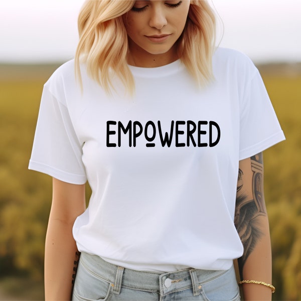 Empowered Christian Shirt, Christian Apparel, Christian Shirt, Faith Shirt, Grace Shirt, Christian Tshirt, Religious Shirt, Christian Gift
