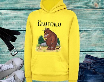 The Gruffalo World Book Day Hoodie The Gruffalo And The Little Mouse Hood Top Unisex Adult & Kids Hood Top Sweat Top