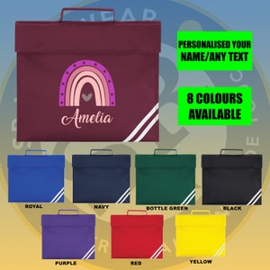 Cartable personnalisé, cadeaux de rentrée, design mignon. Sac pour enfant, cartable pour écolières, uniforme scolaire, cartable, cadeau pour kit d'éducation physique, cartable