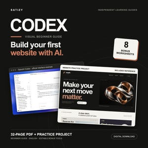 OpenAI Codex Beginnershandleiding: Bouw je eerste website met AI, bewerkbaar project en werkbladen