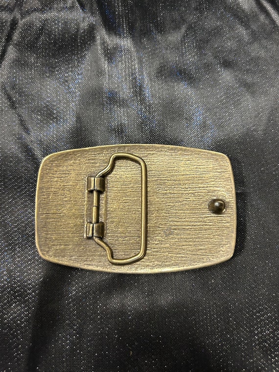 United Coal Company Leather Belt Buckle - image 2