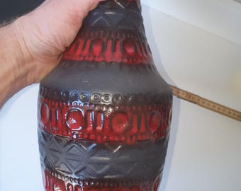 Bay vase in sexy colors, 30 cm