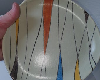 Pretty plate from Zell keramik, Schmider