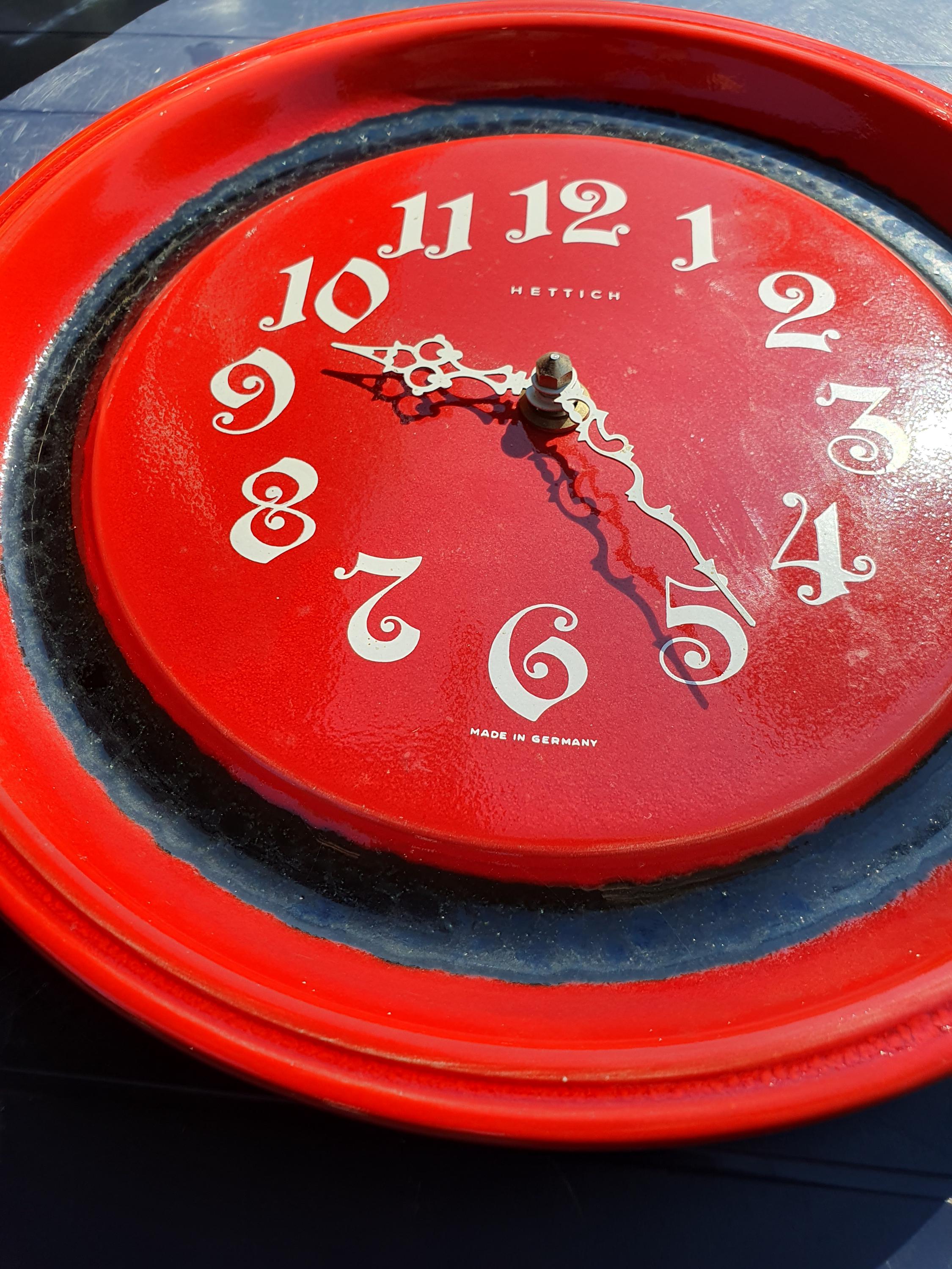 Vintage Hettich Clock - Etsy