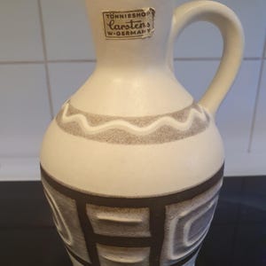 Carstens Tönnieshof vase in modern pattern design 23 cm