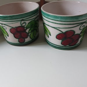 Strehla planters flower pots East Germany