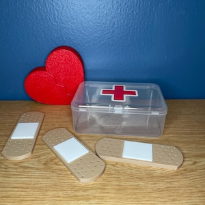 First Aid Set for Play Therapy, Sandtray Therapy Miniatures for Healing ...