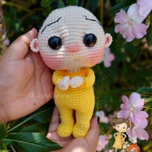 Patrón de crochet: Muñeco de Rugraatts Babyy Diil Pickleesss