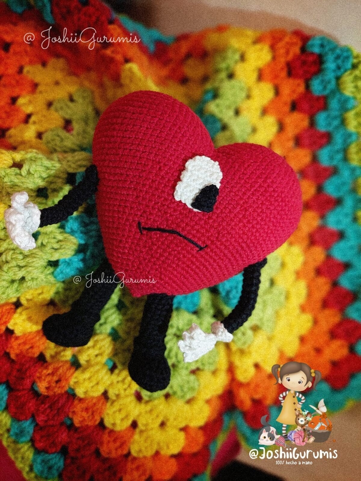 Collar De Lactancia De Crochet Tipo Para Bebe En Rosa Con Corazón. Envio  Gratis 