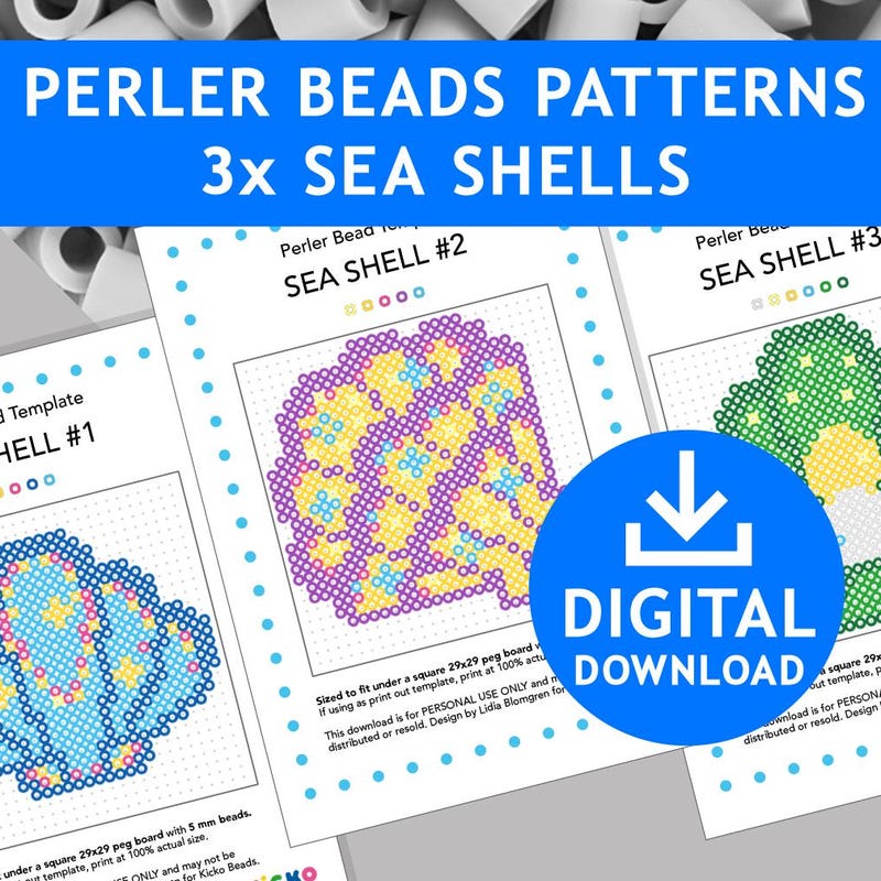 Fish Perler Bead Pattern - Etsy