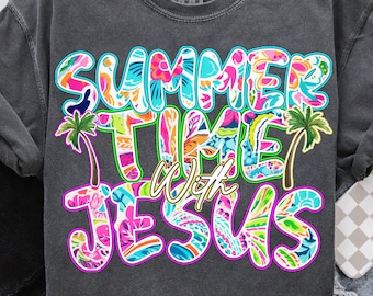 Verão cristão png, Praia formal png, Design de verão de Jesus png, Verão estético png, Verão moderno png, Cristão floral png, Amante de Jesus